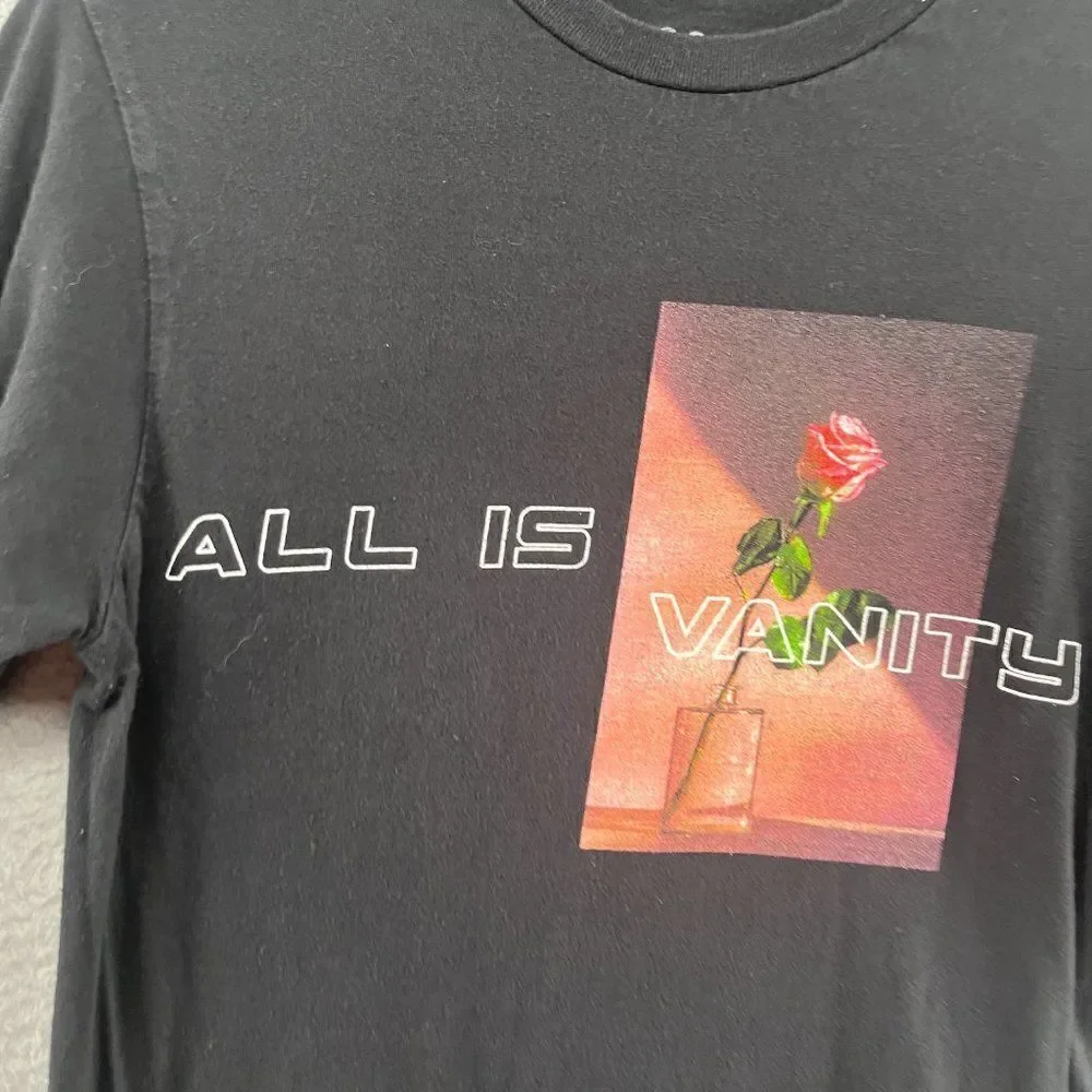 Pacsun All Is Vanity Long Sleeve T-Shirt Size Small
